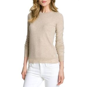 Tory Burch Iberia Merino Wool Long Sleeve Pullover